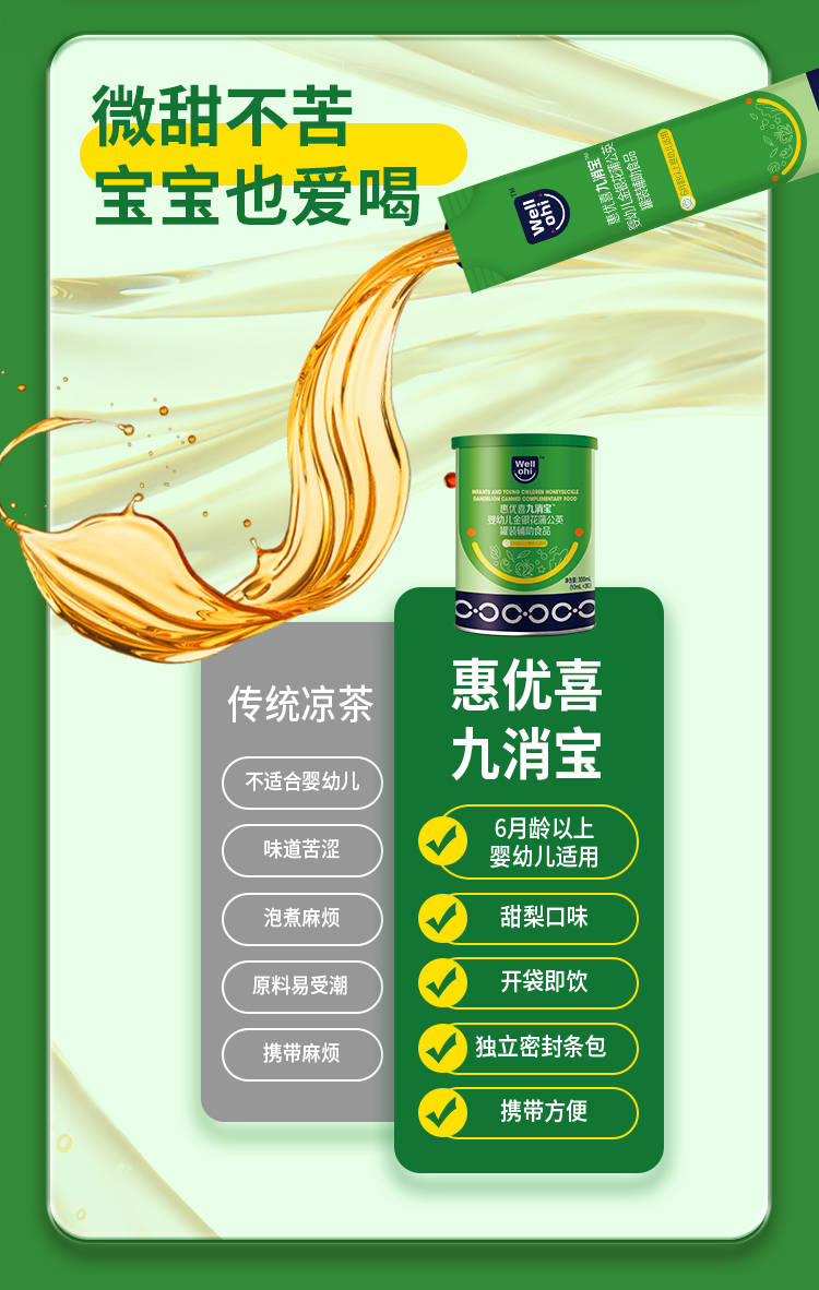 【惠优喜】守护宝宝脾胃健康:揭秘八臻宝与九消宝的调和之道