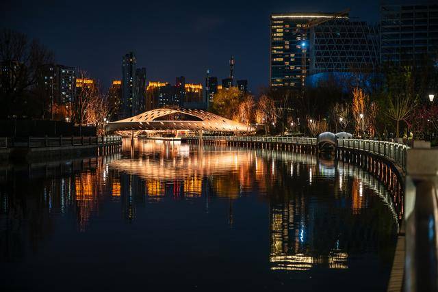夜跑+夜骑+夜游!北京又多一处滨水夜间休闲好去处