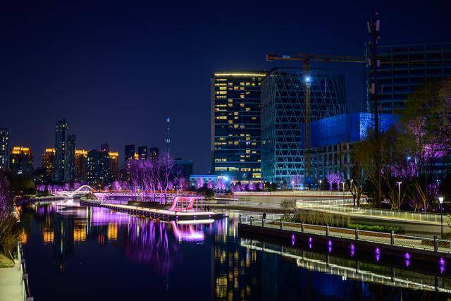 夜跑+夜骑+夜游!北京又多一处滨水夜间休闲好去处