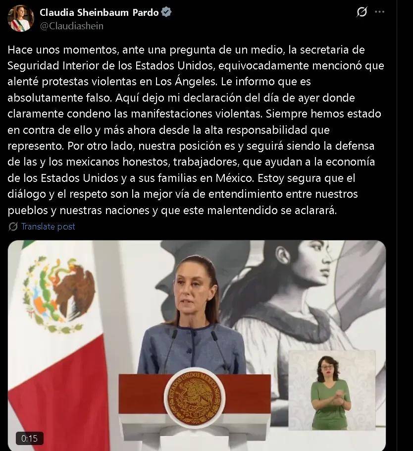 这位总统公开回击：美国政府，纯属造谣！