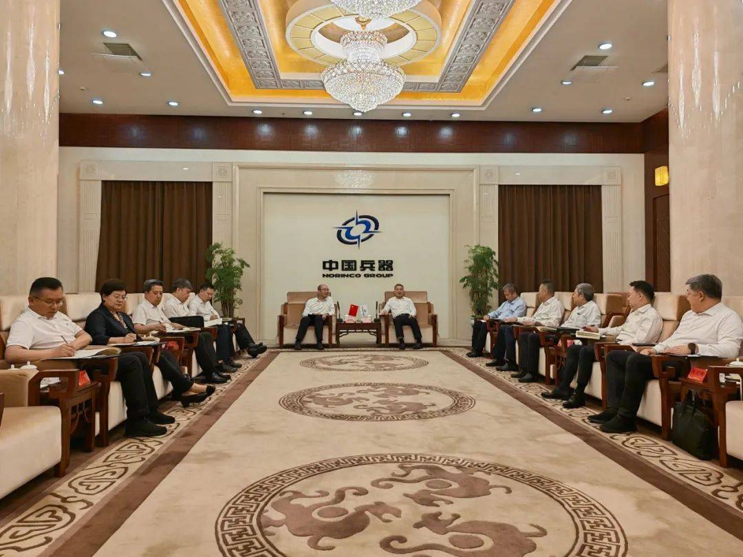 锦州市委副书记、市长孟华强赴中国兵器工业集团考察 深化我市与中国兵器工业集团合作